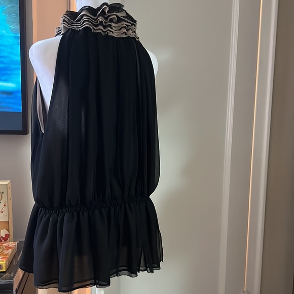 Neiman Marcus for Target-robert Rodriguez Women's Ruffled Top - Picture 4 of 4